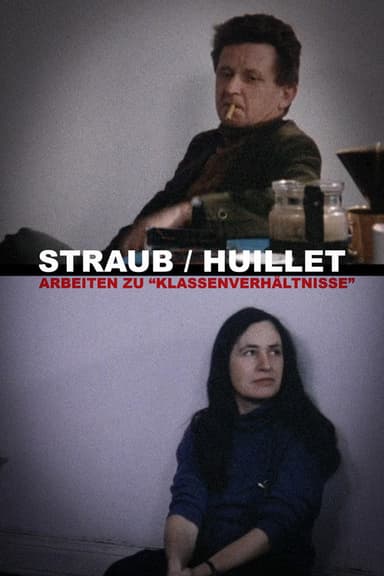 Straub/Huillet: Work on "Class Relations" poster