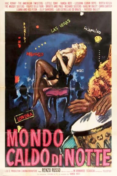 Mondo caldo di notte poster