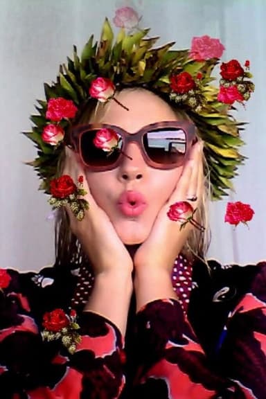 bora bora roses poster