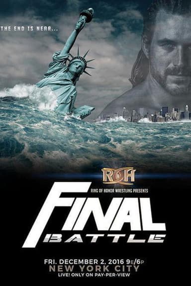 ROH Final Battle 2016 poster