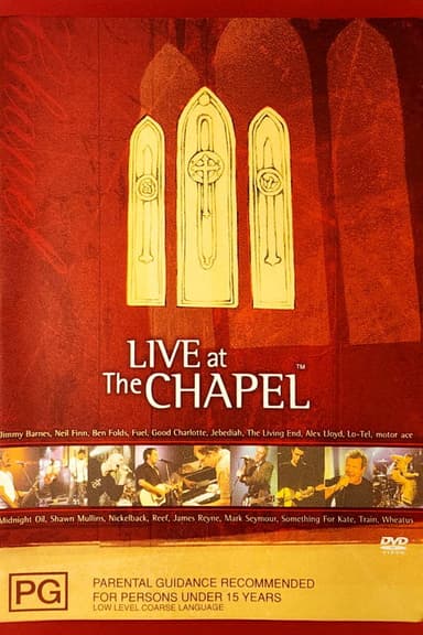 Live at the Chapel poster