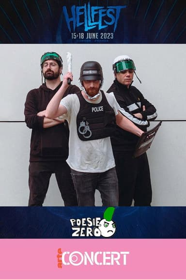 Poésie Zéro - Hellfest 2023 poster