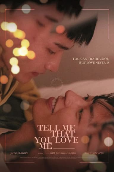 Tell Me That You Love Me poster