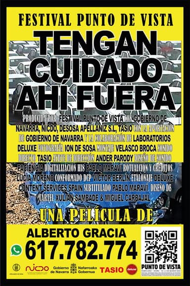 Tengan cuidado ahí fuera poster