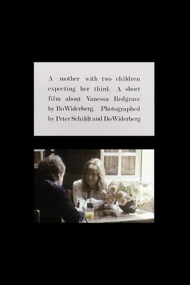 A Mother with Two Children Expecting Her Third poster