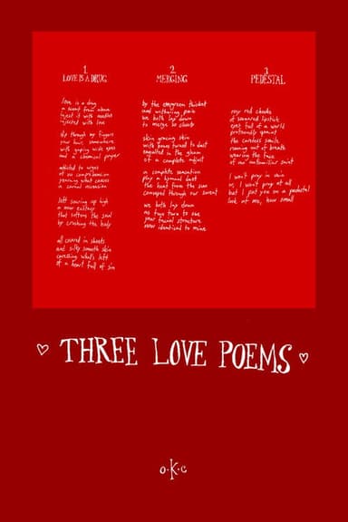 Three Love Poems poster