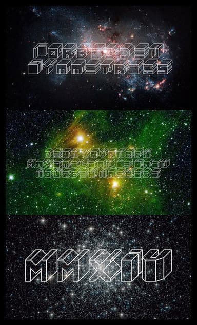 Forbidden Symmetries poster