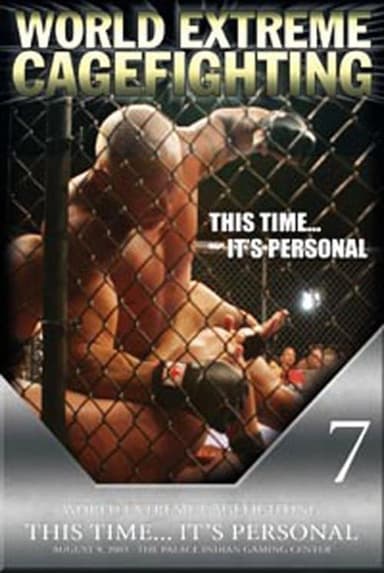 WEC 7: This Time It's Personal poster