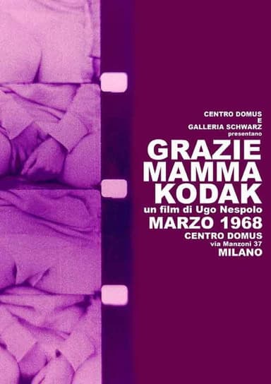 Grazie mamma Kodak poster
