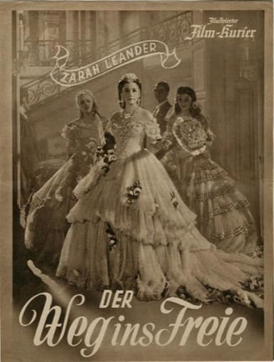 Der Weg ins Freie poster