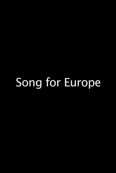 Song For Europe poster