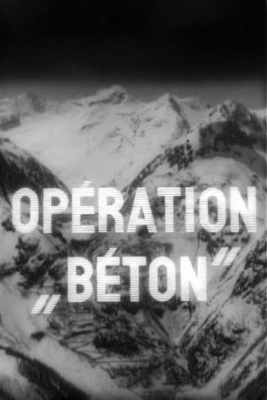 Operation Concrete poster