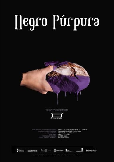 Negro púrpura poster