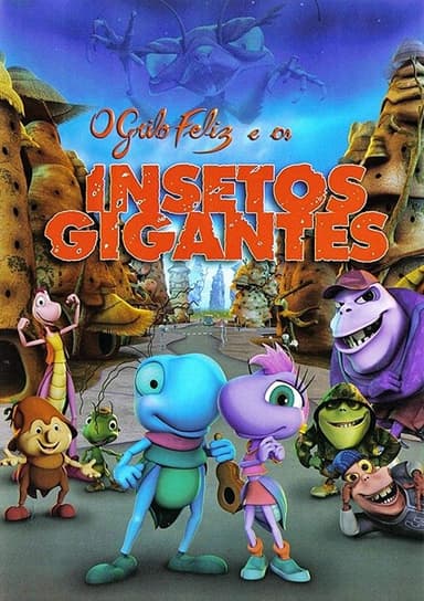 The Happy Cricket and the Giant Bugs poster