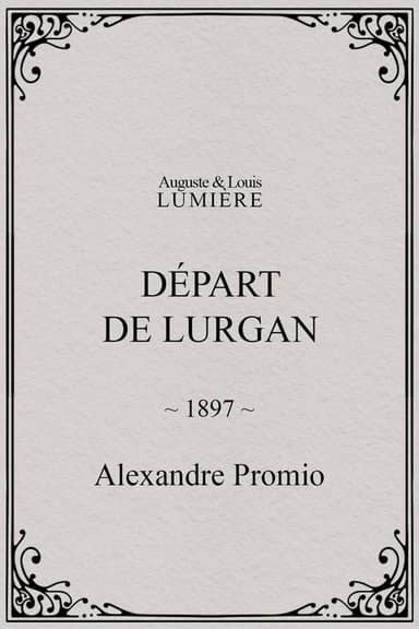 Départ de Lurgan poster