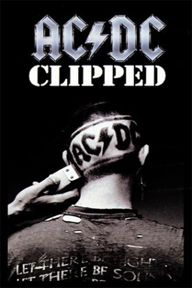 AC/DC Clipped poster