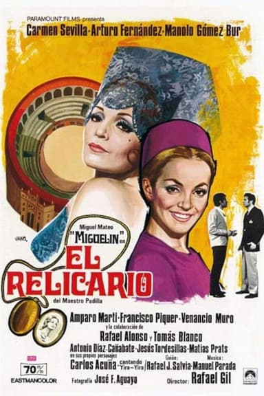 El relicario poster