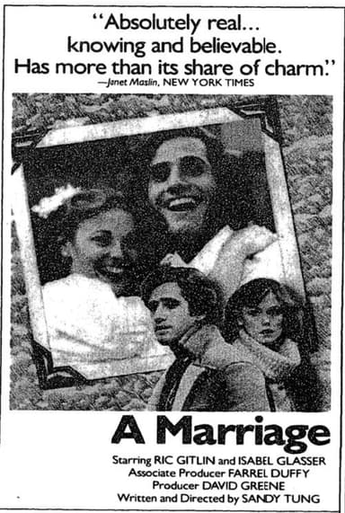 A Marriage poster