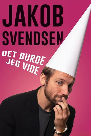 Jakob Svendsen - Det Burde Jeg Vide poster