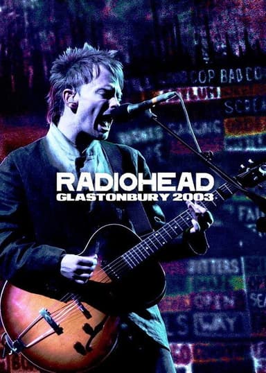 Radiohead: Glastonbury 2003 poster