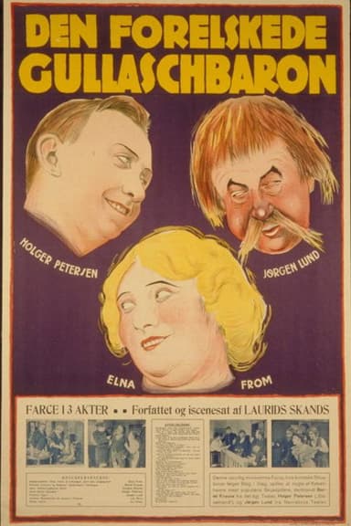 Den forelskede Gullaschbaron poster