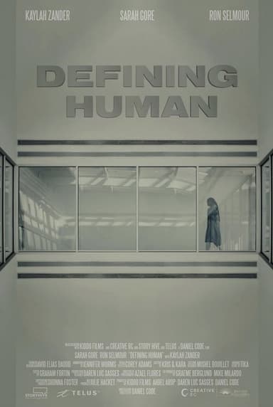 Defining Human poster