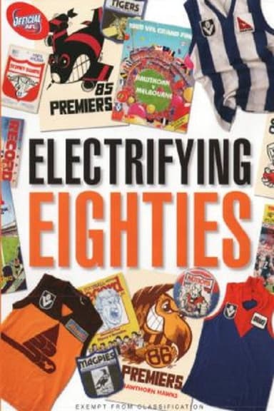 Electrifying '80s poster