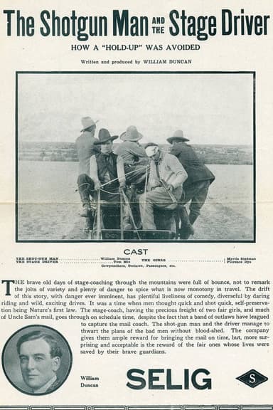 The Shotgun Man and the Stage Driver poster