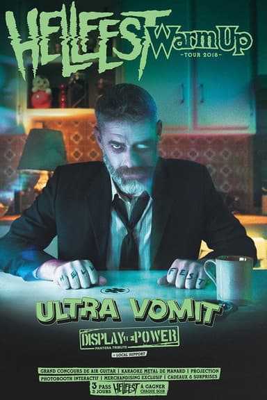 Ultra Vomit au Hellfest 2019 poster