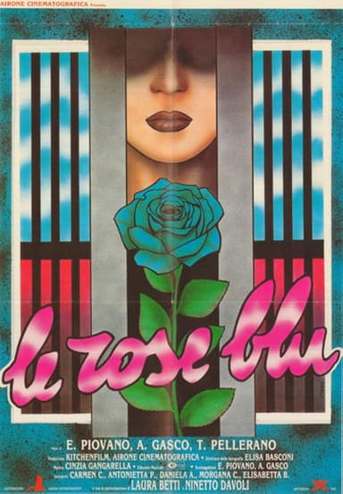 Le rose blu poster