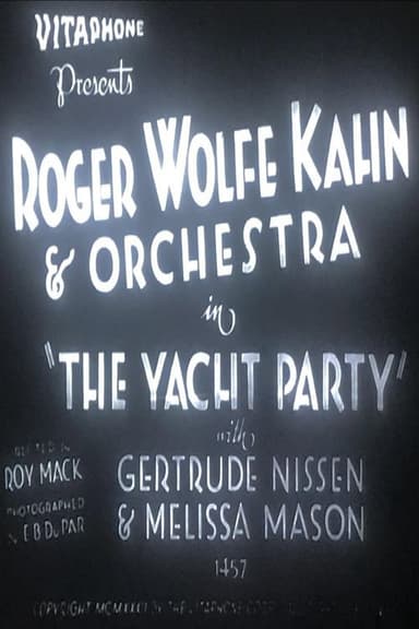 The Yacht Party poster