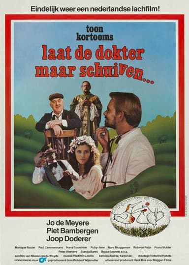 Laat de dokter maar schuiven poster