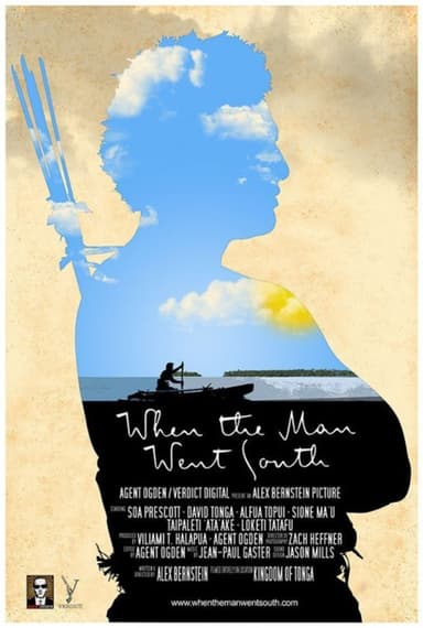 When the Man Went South poster