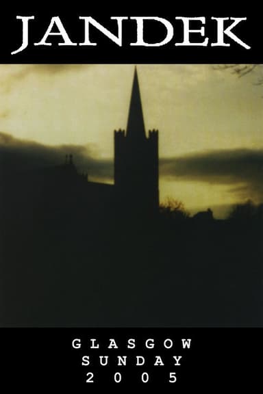 Jandek: Glasgow Sunday 2005 poster