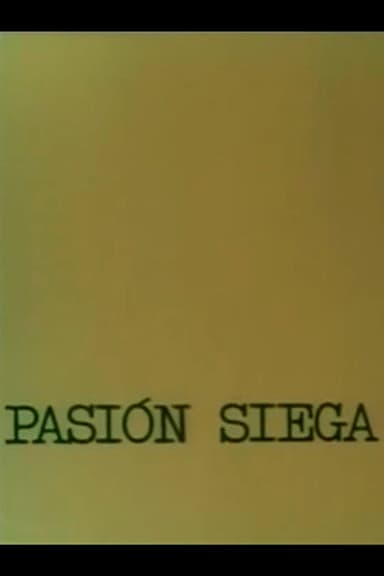 Blind Passion poster
