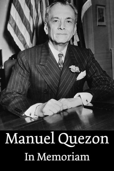 In Memoriam Manuel Quezon poster