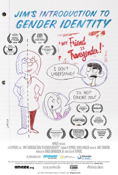 Jim's Introduction to Gender Identity poster