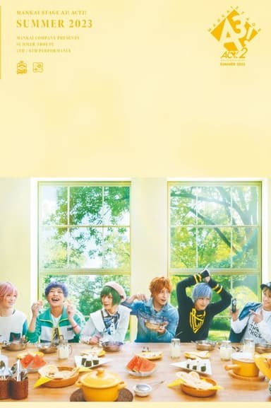 MANKAI STAGE『A3!』ACT2! ～SUMMER 2023～ poster