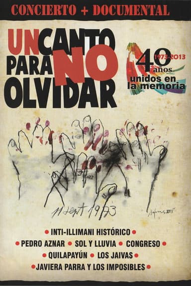 Un Canto Para No Olvidar poster