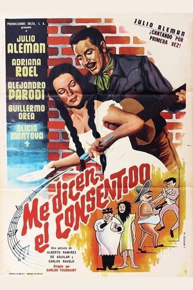 Me dicen el consentido poster