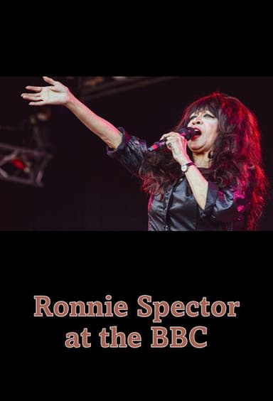 Ronnie Spector at the BBC poster