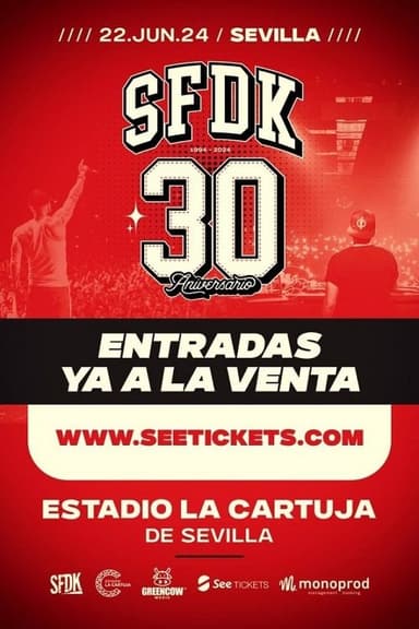 SFDK: Concierto 30 aniversario poster