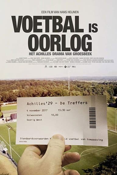 Soccer Is War poster