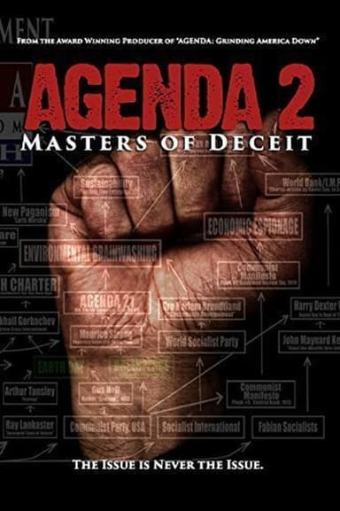 Agenda 2: Masters of Deceit poster