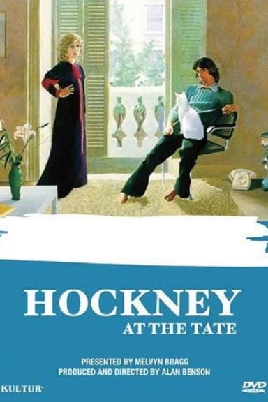 Hockney at the Tate poster