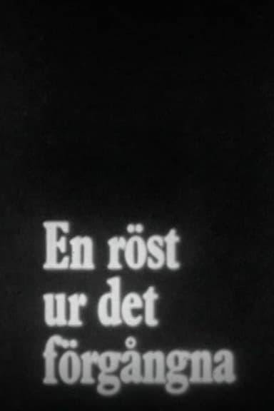 En röst ur det förgångna poster