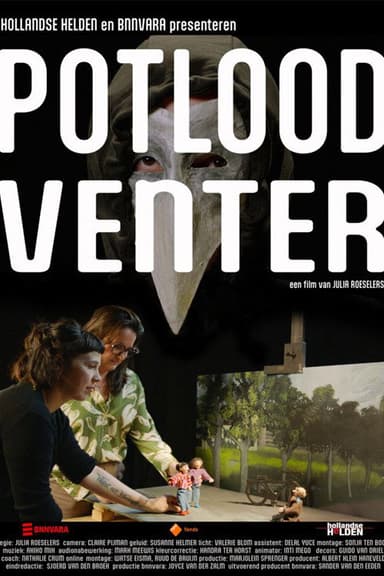 Potloodventer poster