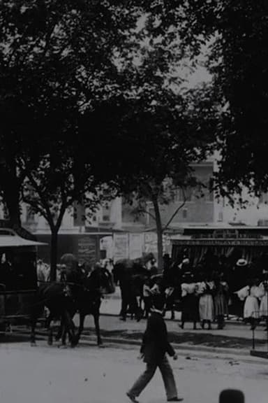 View on Boulevard, New York City poster