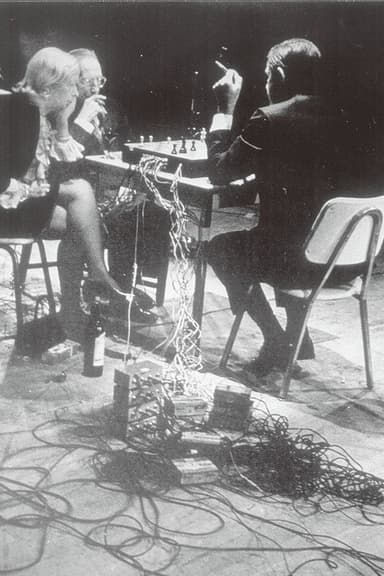Marcel Duchamp and John Cage poster