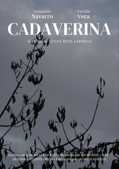 Cadaverina poster